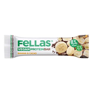 Fellas Vegan Muz Kakao Protein Bar 40 g - 1