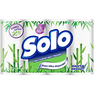 Solo Kağıt Havlu Bambu 8'li -1
