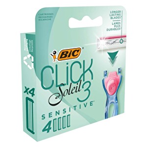 Bic Soleil Click Kadın Tıraş Bıçağı 4 Adet Başlık -1