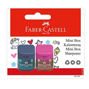 Faber Castell Minibox Kalemtıraş 2'Li -1