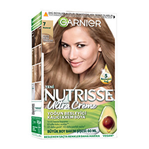 Garnier Nutrisse Yoğun Besleyici Kalıcı Krem Saç Boyası 7 Kumral -1