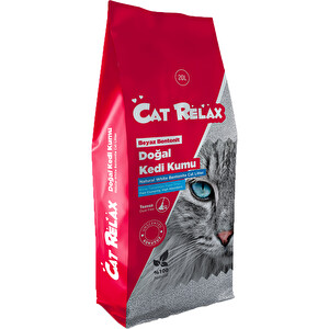 Cat Relax Doğal Kedi Kumu 20 L -1