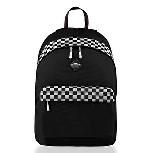Panther PT-0648 Plaid Mavi Sırt Çantası -1