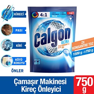 Calgon Konsantre Çamaşır Makinesi Kireç Önleyici Toz 750 g - 1