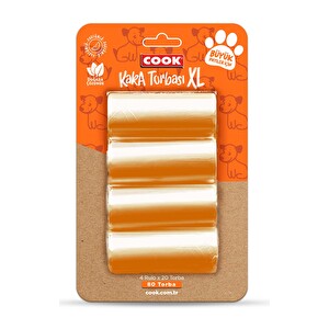 Cook Kaka Torbası Xl 4*20 80 Torba -1