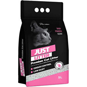 Just Litter Bebek Pudra Kokulu Kedi Kumu 5 L -1