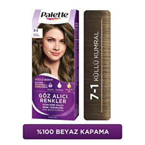Palette 7.1 Küllü Kumral Saç Boyası - 1