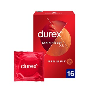 Durex Yakın Hisset Xl Prezervatif 16'lı - 1