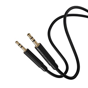 X-Level ACC8861 X-Audıo 3.5 mm Stereo Aux Ses Kablosu Siyah 1 m -1