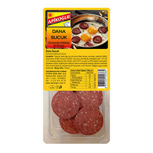 Apikoğlu Dana Sucuk 100 g -1