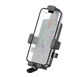 X-Level XCH2005 X-Moto Motosiklet Ve Bisiklet Telefon Tutucu Siyah -1