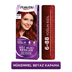 Palette Göz Alıcı Renkler 6-88 Yoğun Kızıl Saç Boyası -1