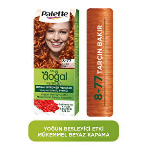Palette Kalıcı Doğal Renkler  8-77 Tarçın Bakır Saç Boyası - 1