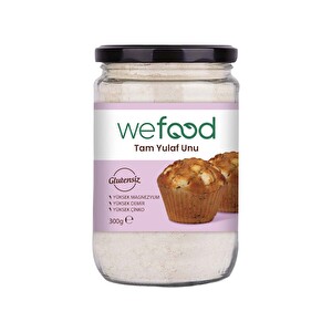 Wefood Glutensiz Tam Yulaf Unu 300 g -1