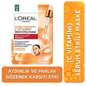Loreal Paris Revitalift Aydınlatcı C Vitaminli Serum Maske -1