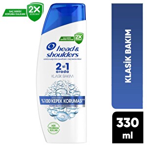 Head & Shoulders Klasik Bakım 2'si 1 Arada Şampuan 330 ml -1