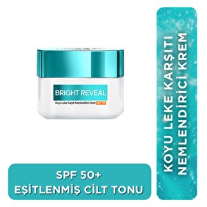 Loreal Paris Bright Reveal Koyu Leke KarÅÄ±tÄ± Nemlendirici Krem Spf 50+  50 ml -1