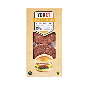 Yoket Bitkisel Burger Köftesi 2'li 200 g - 1