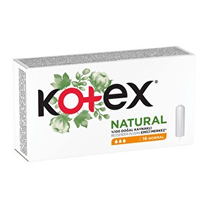 Kotex Natural Tampon Normal 16'lı -1