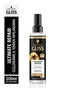 Gliss Ultimate Repair Sıvı Saç Bakım Kremi 200 ml -1