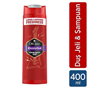 Old Spice Rockstar Duş Jeli & Şampuan 400 ml -1