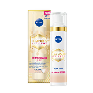 Nivea Lum630 Leke Karşıtı Yüz Kremi Spf30 Açık Ton 40 ml -1