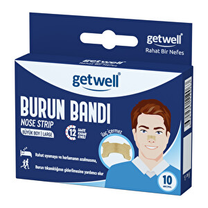 Getwell Burun Bandı Büyük Boy 10'lu -1