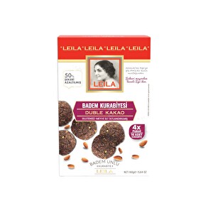Leila Badem Kurabiyesi Kakaolu 160 g -1