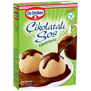 Dr.Oetker Glutensiz Çikolatalı Sos 123 g -1