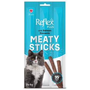 Reflex Somonlu Kedi Ödül Çubuğu 15 g -1