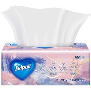 Selpak El ve Yüz Havlusu 100'lü -1