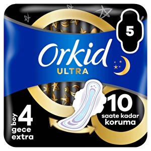 Orkid Ultra Ekstra Tekli Gece Ekstra 5'Li -1