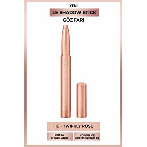 L'Oreal Paris Le Shadow Stıck Göz Farı Twinkl Rose 115 -1
