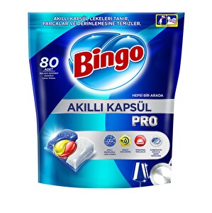 Bingo Akıllı Bulaşık Kapsülü Pro 80'li -1