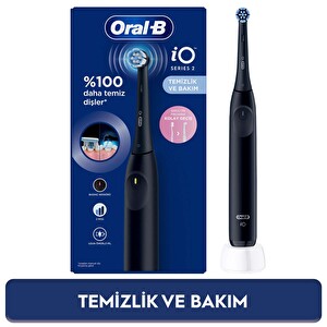 Oral-B İO 2 Şarjlı Fırçası Siyah -1