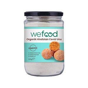 Wefood Organik Glutensiz Hindistan Cevizi Unu 320 g - 1