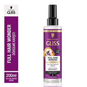 Gliss Full Hair Wonder Sıvı Saç Bakım Kremi 200 ml -1