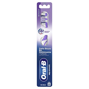 Oral-B Pro-3DW Beyazlık Diş Fırçası Orta -1