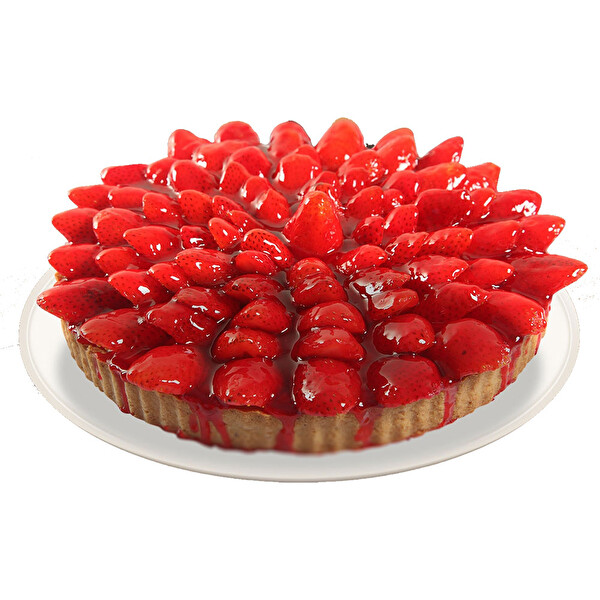 Çilekli Tart 6-8 Kişilik Çilekli Tart 6-8 Kişilik