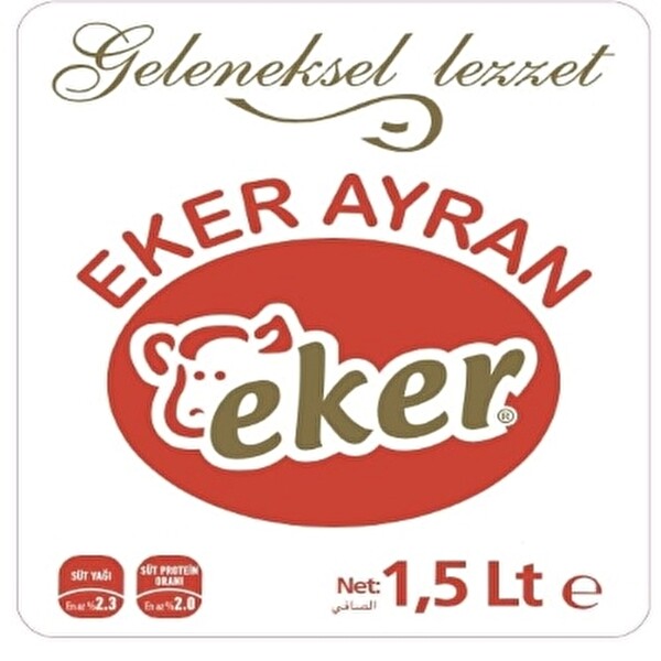 Eker Yayık Ayran 1500 ml Eker Yayık Ayran 1500 ml