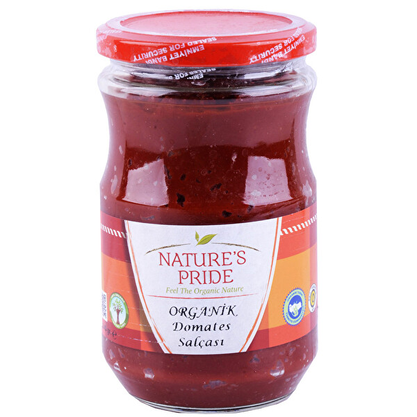 Natures Pride Organik Domates Salçası 660 cc Natures Pride Organik Domates Salçası 660 cc