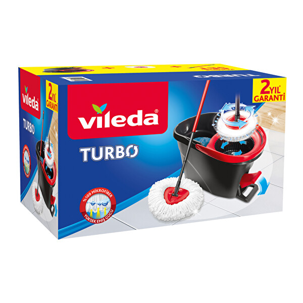 paquete grua gráfico Vileda Turbo Yer Temizlik Sistemi #30000751 | CarrefourSA