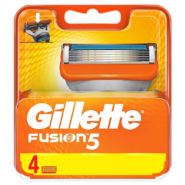 Gillette Fusion Yedek Tıraş Bıçağı 4'lü Gillette Fusion Yedek Tıraş Bıçağı 4'lü