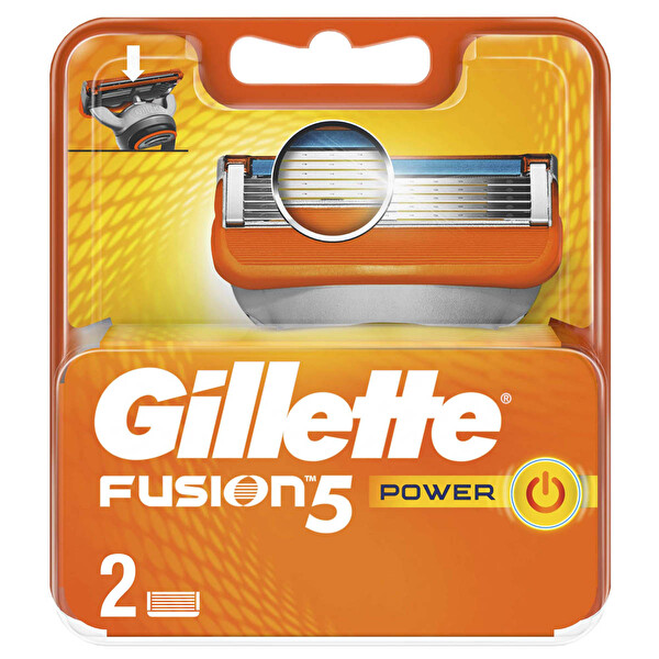 Gillette Fusion Power Yedek Tıraş Bıçağı 2'li Gillette Fusion Power Yedek Tıraş Bıçağı 2'li