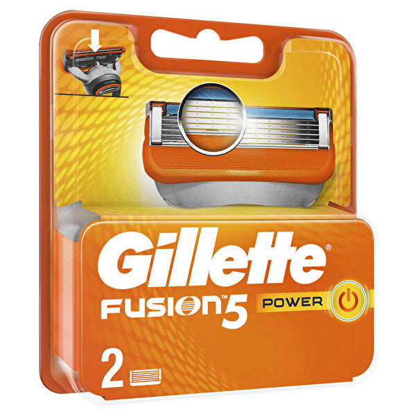 Gillette Fusion Power Yedek Tıraş Bıçağı 2'li Gillette Fusion Power Yedek Tıraş Bıçağı 2'li
