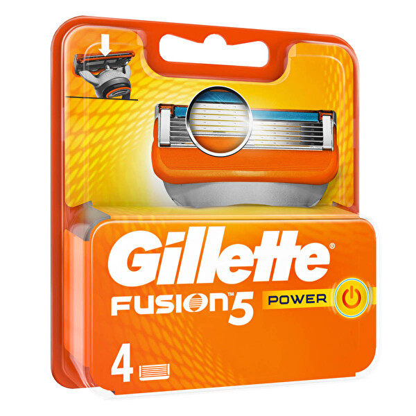 Gillette Fusion Power Yedek Tıraş Bıçağı 4'lü Gillette Fusion Power Yedek Tıraş Bıçağı 4'lü
