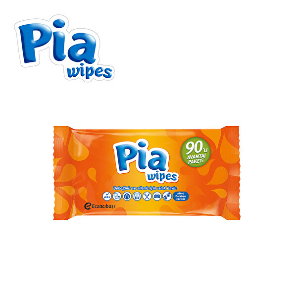 Pia Wipes Islak Havlu 90'lı Pia Wipes Islak Havlu 90'lı