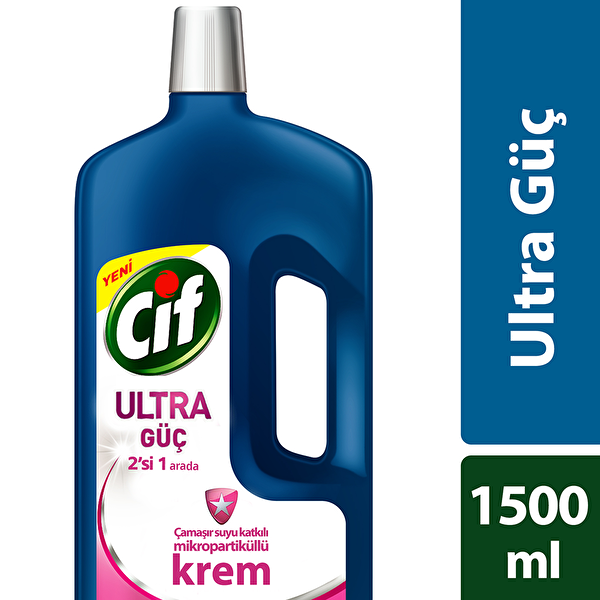 Cif Krem Süper Güç 1500 ml Cif Krem Süper Güç 1500 ml