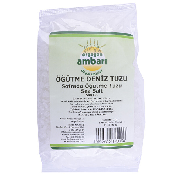 Orgagen Organik Ambarı Sofrada Öğütme Orgagen Organik Ambarı Sofrada Öğütme