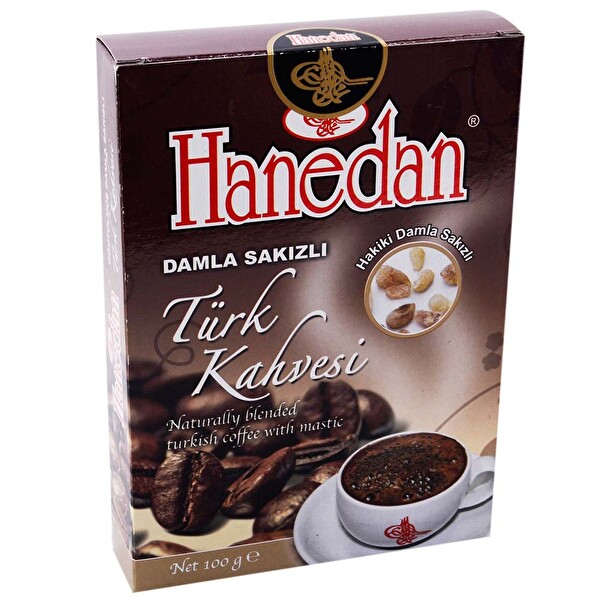 Hanedan Damla Sakızlı Türk Kahvesi 100 g Hanedan Damla Sakızlı Türk Kahvesi 100 g